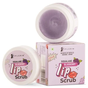 Pilgrim Spanish Squalane Lip Scrub (Blueberry) 8 gm Free Shipping - Picture 1 of 4