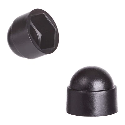 Schutzkappen für Schrauben Schwarz Sechskant-Muttern M5 bis M30 Schraubenkappen - Bild 1 von 2