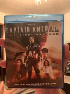 Captain America: The First Avenger (2011) Blu-ray Marvel Superhero - Picture 1 of 3