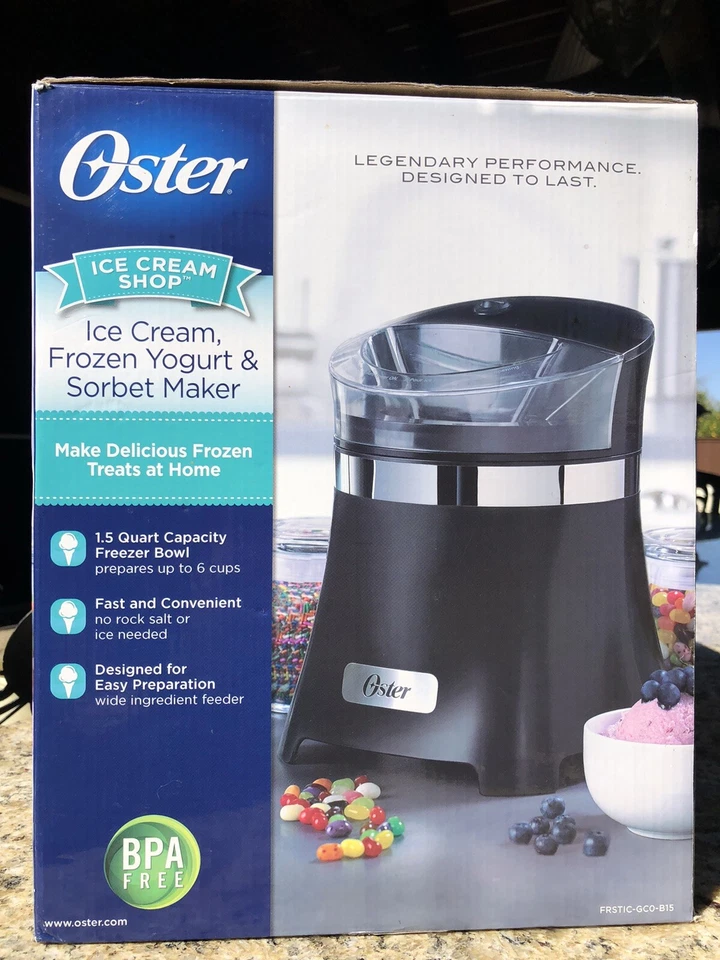 Heladería Oster Heladería, Yogur Congelado, Sorbete 1,5 cuartos Foto 1 de 4