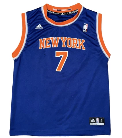 adidas Carmelo Anthony New York Knicks Jersey Basketball Youth Boys Size Large Cover
