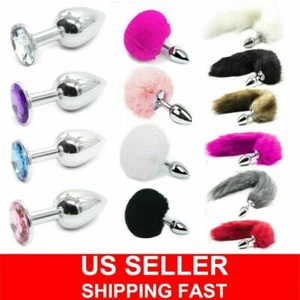 Fox tail stainless steel Small artificial role playing Cosplay Toy Multicolor - Picture 1 of 31