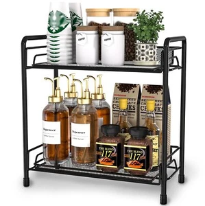 Coffee Stand Station Organizer for Countertop,Coffee Bar Organizer Accessories - Picture 1 of 7