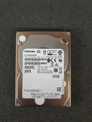 New, Toshiba, AL15SEB030N, 300GB 10K SAS 2.5" 12Gb/s and 128 MB Cache - Image 1 of 3
