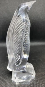 Vintage Waterford Crystal  Standing Penguin Figurine/Paperweight 4.5” Tall - Picture 1 of 10
