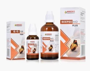 Bakson Homeopathic Beepee Aid Plus Drops , 100% Homeopathic Formula Drops - Picture 1 of 1