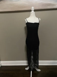 hm schwarzes kleid lang  - Bild 1 von 6