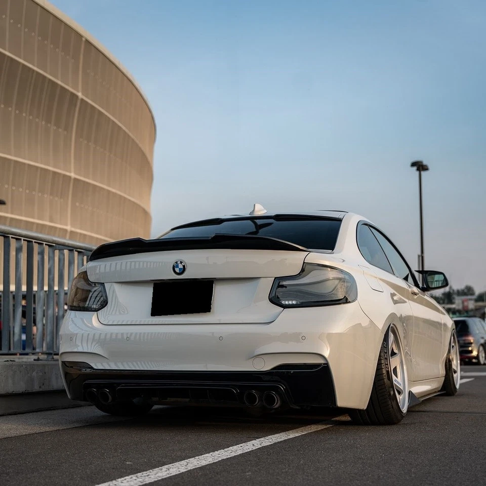 New Smoked Fits BMW 2 Series 2014-2021 F22 F23 F87 228i 230i LED GTS Tail Lights - Image 1 of 4