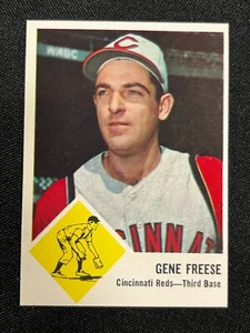 1963 Fleer Baseball Card Gene Freese #33 (AA) - Picture 1 of 2