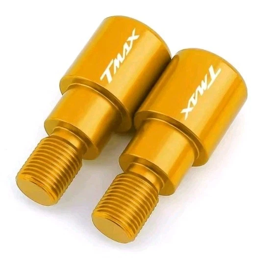 BILANCERI CONTRAPPESI TERMINALI MANUBRIO  TMAX 500 530 560 ORO - Immagine 1 di 1