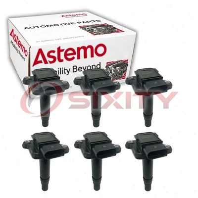 6 bobinas de ignição Hitachi para 1998-1999 Audi A6 Quattro 2.8L V6 vela de ignição ao - Imagem 1 de 4