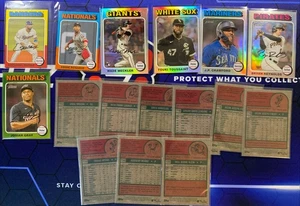 2024 Topps Heritage High Number 15 Card SP & Paralell Lot/ #'d cards - Picture 1 of 5
