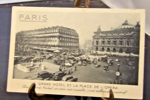 Postal París Francia, Le Grand Hotel et la Place De L' Opera - Imagen 1 de 2