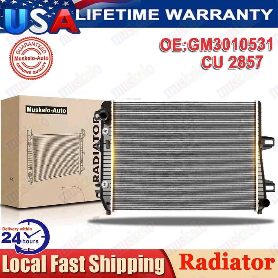 OEM Radiator For 2006-2010 Chevrolet Silverado 2500 HD 3500 HD 6.6L CU 2857 Foto 1 de 4