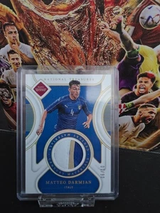 2022 Panini National Treasures Triple Color Patch Matteo Darmian 06/10 #CM-MDA - Picture 1 of 2