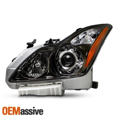 For 2008-2013 Infiniti G37 2014-2015 Q60 Coupe Black Headlight Driver Left Side - Image 1 of 4