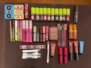 NYX Lot Of 47 Beauty Products Makeup All New - Picture 1 of 7