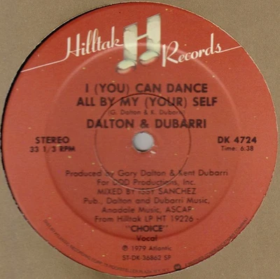 Dalton & Dubarri - I (You) Can Dance All By M 12" Single Schallplatte 192852 - Bild 1 von 4