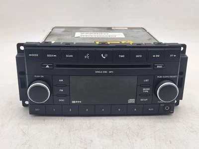 Receptor de exibição de rádio áudio Dodge Charger Chrysler 300 2008-2014 fabricante de equipamento original - Imagem 1 de 4