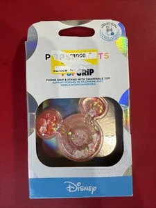 PopSockets PopGrip Cell Phone Grip & Stand - Earidescent Daisy Charm Mickey - Picture 1 of 3