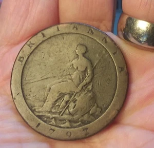 1797 Penny - George III - 081725 - Picture 1 of 3