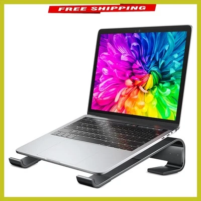 Soporte para portátil ligero - antideslizante, diseño estable para portátiles de 12-17"" Foto 1 de 4