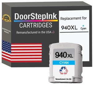 DoorStepInk kompatible Tintenpatrone für HP 940XL Cyan-USA - Bild 1 von 5