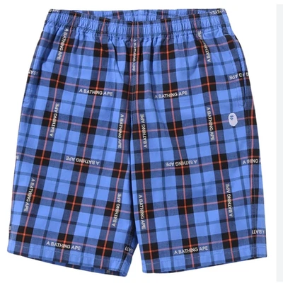 Pantalones cortos a cuadros a bathing ape nuevos con etiquetas medianos Foto 1 de 4