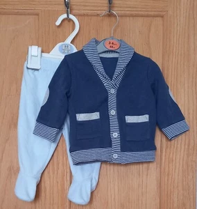 Baby Boys Jacket And Leggins Age 0-3 Months - Picture 1 of 4