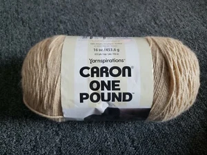 Caron One Pound Jumbo 16 oz Skein Yarn - Lace Yarnspirations NEW - Picture 1 of 3