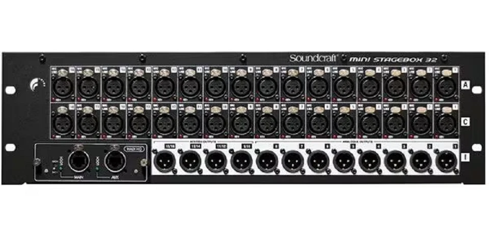 Soundcraft MINI STAGEBOX 32R 32 Channel Mixing Console NEW - Image 1 of 1