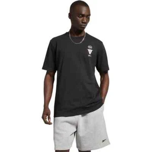 Reebok City League Basketball T-Shirt schwarz Tee UVP 27,00 £ - Bild 1 von 7