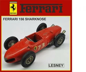 FERRARI 156 SHARKNOSE 1960 SCALA 1:43 LESNEY SENZA SCATOLA (C110) - Foto 1 di 7