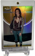 2005-06 Topps Finest GOLD Refractor Shannon Elizabeth Rookie RC Card 102 #22/39