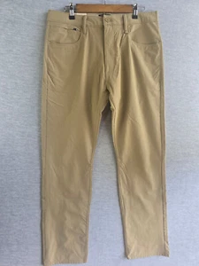 Jean Dockers Go Corte Calce Recto Rendimiento Elastizado Beige Marrón 32x32 Nuevo con Etiquetas - Imagen 1 de 9
