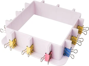 LET'S RESIN verstellbares Formgehäuse für Silikonformenherstellung, weiß  - Bild 1 von 7