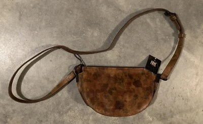 Bolsa tiracolo feminina de couro marrom Frye Charlie nova com etiquetas $228 - Imagem 1 de 4