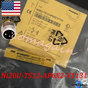 Per Turck Ni20U-TS12-AP6X2-V1131 10-30VDC 200mA 20mm Sensore di Prossimità Induttivo - Foto 1 di 7