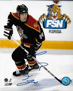 Autographed Florida Panthers Todd Bertuzzi 8x10 Photo Original 