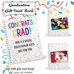 Graduation Gift Card Book | Graduation Gift Card Holder | Friend Gift | Besties - Picture 1 of 5