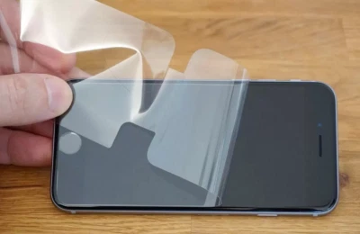 Plastic Film Factory Seal Wrap Screen Protector For iPhone X 6 6s 7 8 Plus 50Pcs - Image 1 of 2