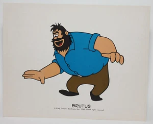 BRUTUS (Popeye) Print King Features Syndicate Inc. 8x10 Comic Vintage - Picture 1 of 2