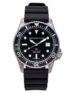Momentum M20 DSS Diver reloj de buceo para hombres con cristal de zafiro negro - Imagen 1 de 1
