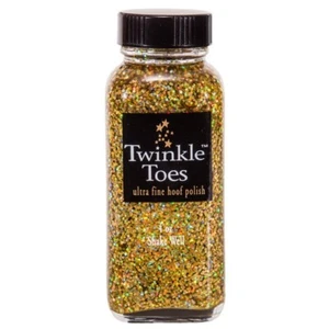 Twinkle Toes GOLD Ultra Fine Hoof Polish Horses Ponies 4 OZ Made in the USA - Picture 1 of 1