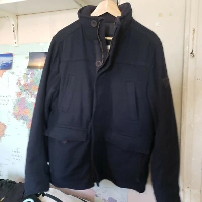 Abercrombie premium wool jacket mens medium (runs big, new)- discontinued - Image 1 of 4