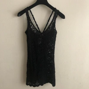 NWT EMMA & SAM BLACK Sheer FLORAL Sexy LACED CAMI SIZE M Retail $52 - Picture 1 of 3