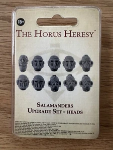 Salamanders Legion MK III Heads The Horus Heresy BNIB OOP Space Marines - Bild 1 von 2