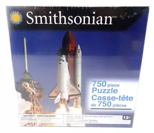 Smithsonian Space Shuttle Discovery 750 Piece Jigsaw Puzzle 26" x 18" SEALED BOX - Picture 1 of 4