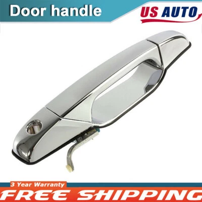 Door Handle Fits 2007-2013 Chevrolet Silverado 1500 Tahoe Front LH Left - Image 1 of 4