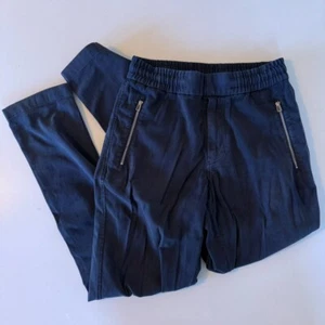 Paul Smith PS Mens Drawcord Tapered Trouser Chino Zippers - Size 28 - Navy Blue - Picture 1 of 4